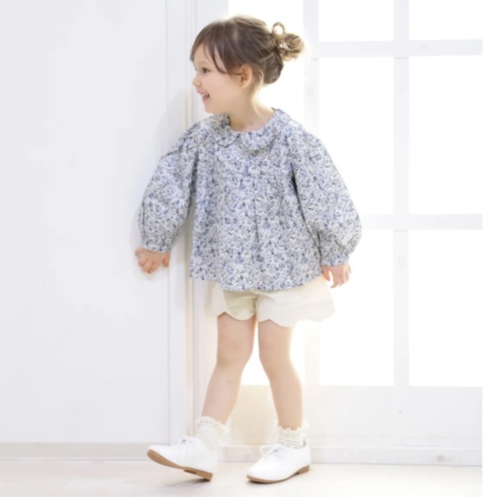 Small flower pattern tunic | 6-9 months